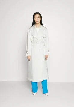 Boss Calissi Satin - Trenchcoat - Open White