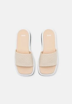 Boss Allie Slide - Muiltjes Met Hak - Light Beige -Sneaker 0836e9c981f048efb05408a1683649db