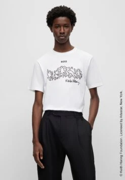 Boss X Keith Haring T_Haring - T-Shirt Print - White -Sneaker 08370b8cee0742e1b50a3aecfb522b4c