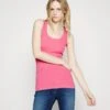 Boss C Ematite Cotton Mix Top - Top - Medium Pink