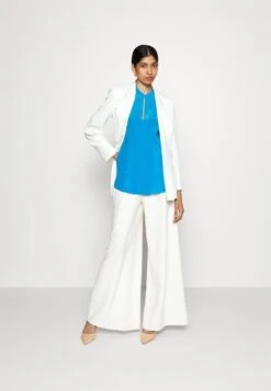 Boss Regular-Fit Long-Length Blazer With Belted Waist - Blazer - Open White -Sneaker 0c8efffbee3f4814a7636f29a66ddf8f