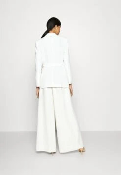 Boss Regular-Fit Long-Length Blazer With Belted Waist - Blazer - Open White -Sneaker 0d13b369622c47b385bc18741ca6e4f8