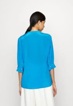 Boss Birula - Blouse - Bright Blue -Sneaker 1081431fb8564a68ae99dfdf4355f2a5