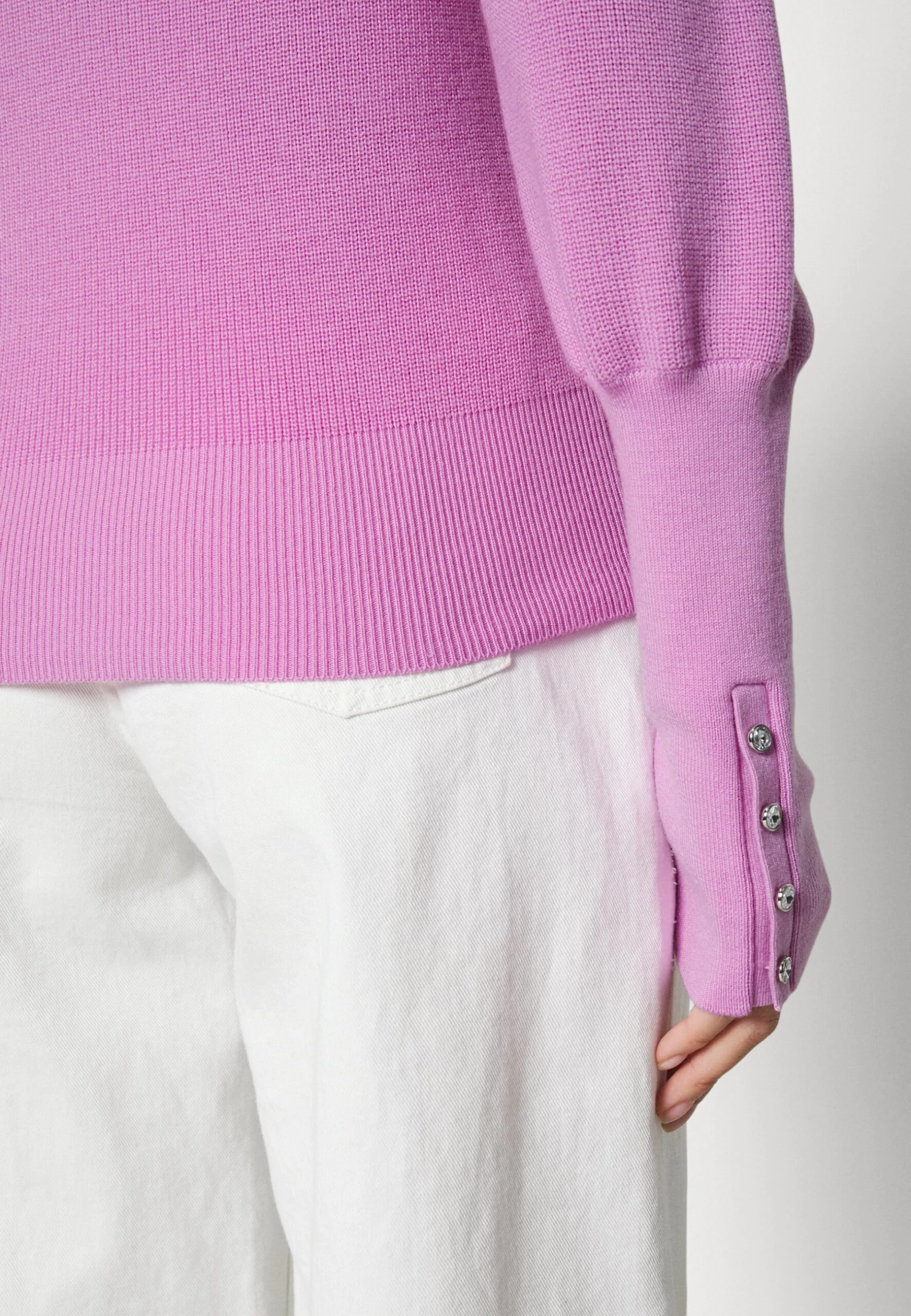 Boss Fatuma - Trui - Open Pink 5 Boss Fatuma - Trui - Open Pink - Afbeelding 5