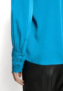 Boss Benea Silk Mix - Overhemdblouse - Bright Blue -Sneaker 1d5808c4fbdd4317b7134dde66317586