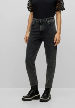 Boss Ruth Bc- Jeans Tapered Fit - Charcoal One
