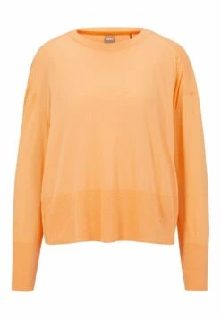 Boss Longsleeve - Light Orange Three -Sneaker 27b5625dbaf24dcea2c3ea655a5241c0