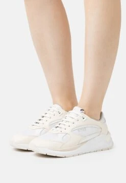 Boss Skylar Runn Mxfl - Sneakers Laag - Open White