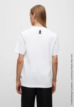 Boss X Keith Haring T_Haring - T-Shirt Print - White -Sneaker 2c0e7b9f4bb6498d82524bcad93b9424