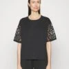 Boss Eburda - T-Shirt Print - Black