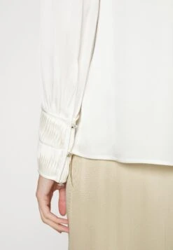 Boss Benea Silk Mix - Overhemdblouse - Open White -Sneaker 34ba201e89b64be191b199954c911c23