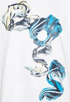 Boss Ekri - T-Shirt Print - White -Sneaker 364ed2954f134a77a4f7d194871097b5