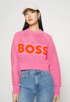 Boss Fenniki - Trui - Medium Pink -Sneaker 36605b7e1c1e4105881424e43c28c9b6