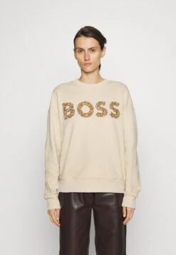 Boss Ecaisa Logo - Sweater - Open Yellow
