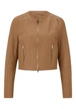 Boss Sajosa - Leren Jas - Medium Beige -Sneaker 381a96830e66477d9cff0dc0264be451