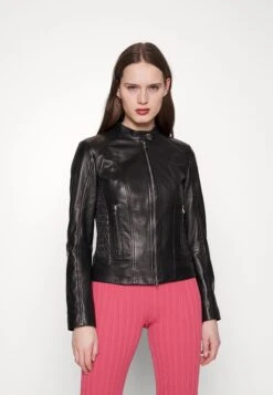 Boss Samoka - Leren Jas - Black