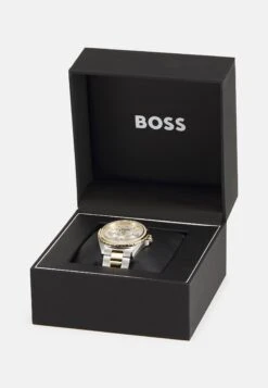 Boss Atea - Horloge - Silver-Coloured/Gold-Coloured -Sneaker 47b890ca9f1d4a03ae4cf1a55fd27186