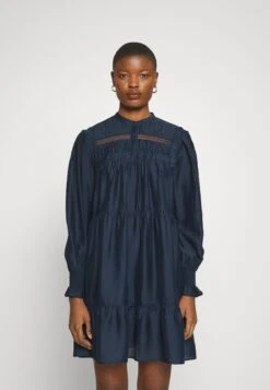 Boss Dabaca Lace Detail - Jurk - Dark Blue