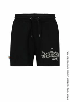 Boss X Keith Haring S_Haring - Shorts - Black One -Sneaker 4b1eafedbf1844c79e2736fd150218f3