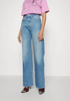 Boss Marlene Wide - Flared Jeans - Bright Blue