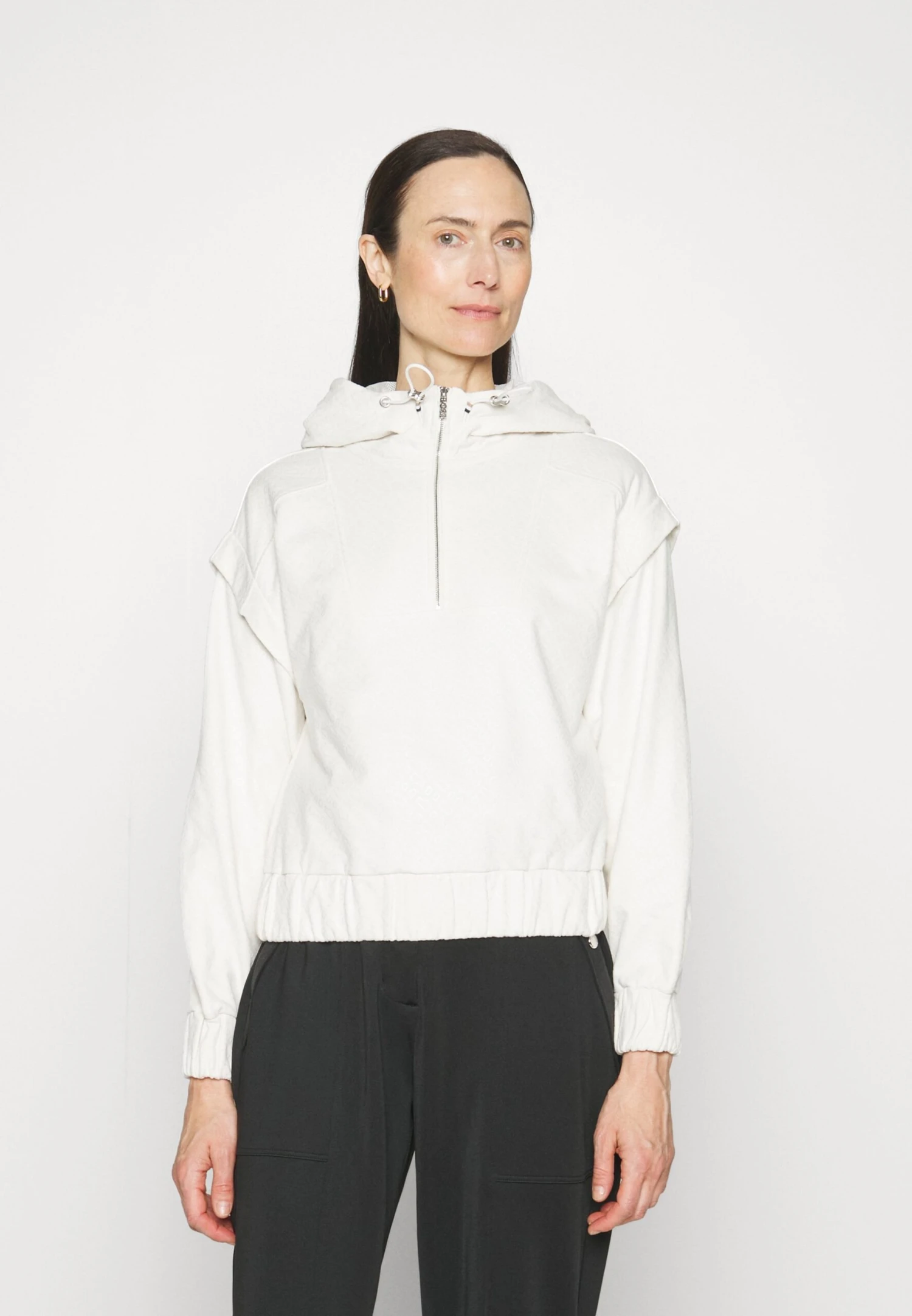 Boss Erikee - Hoodie - Open White 1 Boss Erikee - Hoodie - Open White