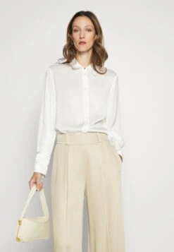 Boss Benea Silk Mix - Overhemdblouse - Open White -Sneaker 55949a957aa34b83aef0c4ab149205ab