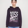 Boss Edelight Party - Sweater - Dark Purple