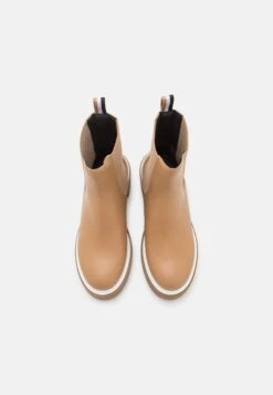 Boss Carol Chelsea - Enkellaarsjes Met Plateauzool - Medium Beige -Sneaker 595c3592761c48ecb0832703b3feae47