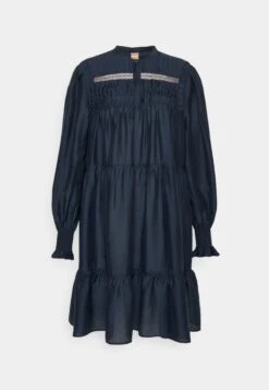 Boss Dabaca Lace Detail - Jurk - Dark Blue -Sneaker 5c1136497cf3482295ca5b41b5153df5