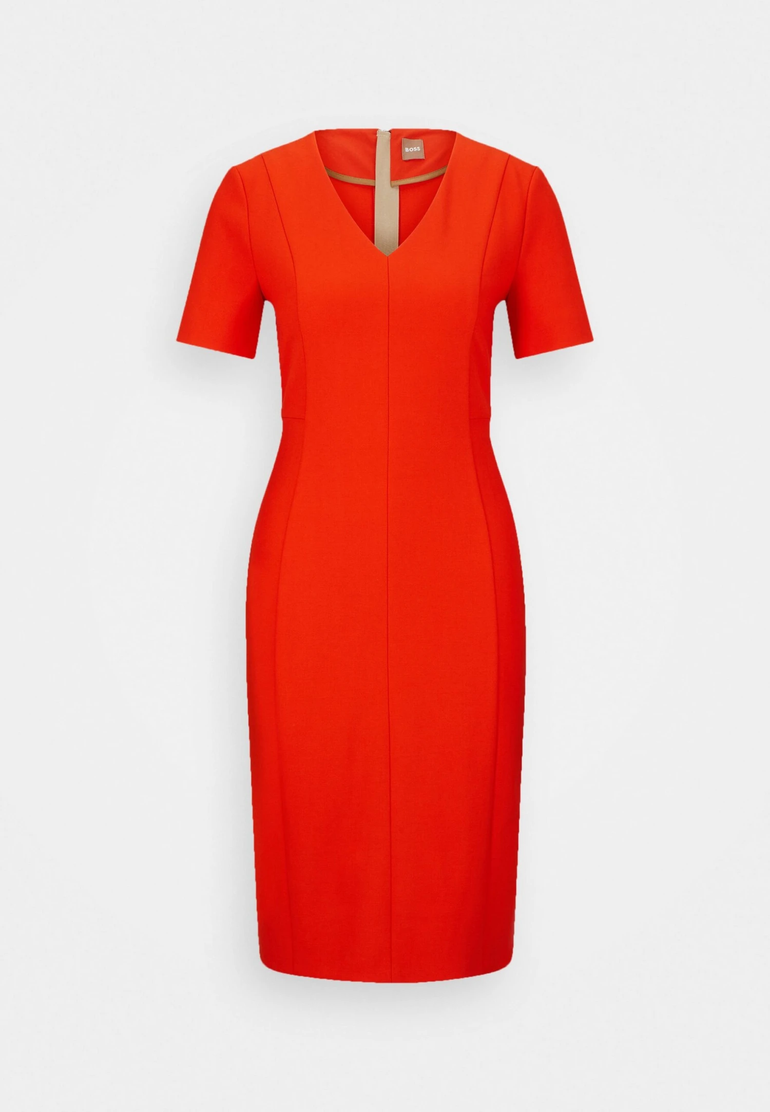 Boss Damaisa - Etui-Jurk - Bright Orange 7 Boss Damaisa - Etui-Jurk - Bright Orange - Afbeelding 7