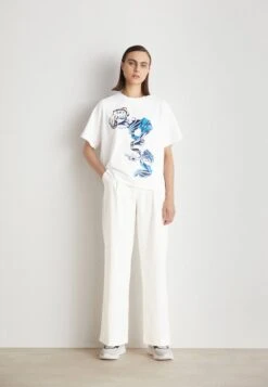 Boss Ekri - T-Shirt Print - White -Sneaker 5de2c5a198ec464aa5e69b26712633ee