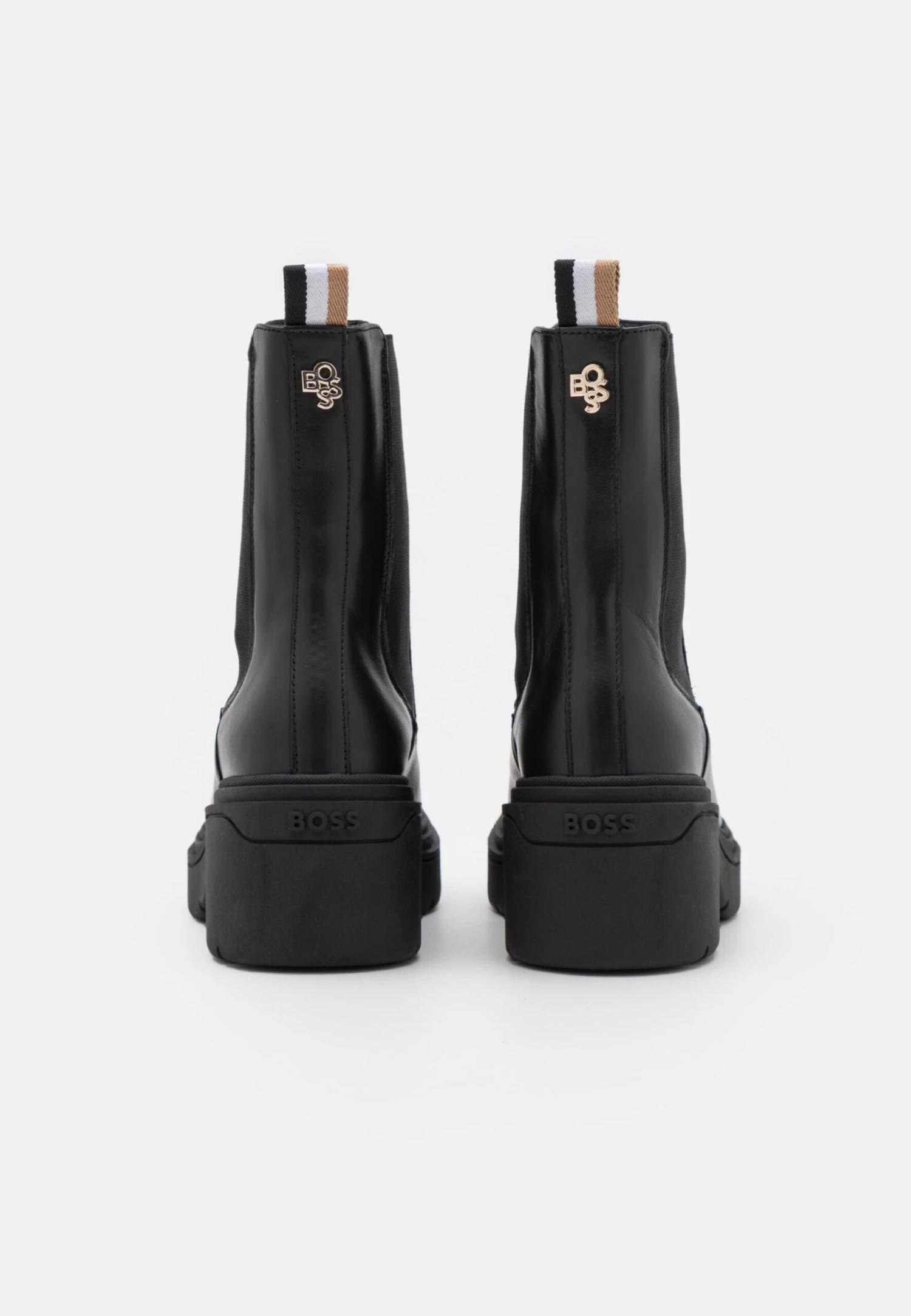 Boss Carol Chelsea - Enkellaarsjes Met Plateauzool - Black 4 Boss Carol Chelsea - Enkellaarsjes Met Plateauzool - Black - Afbeelding 4