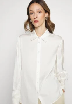 Boss Benea Silk Mix - Overhemdblouse - Open White -Sneaker 652db908c9b64ddc8aad8251f492aefd