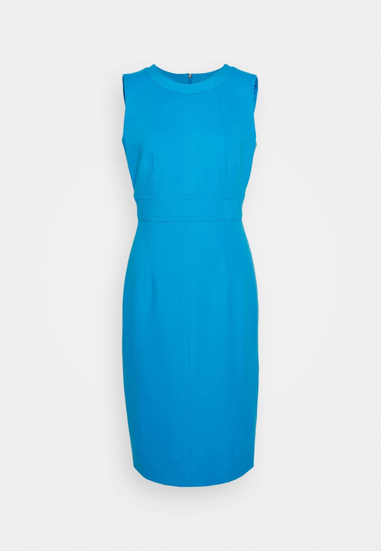 Boss Slim-Fit Business Dress - Etui-Jurk - Bright Blue 4 Boss Slim-Fit Business Dress - Etui-Jurk - Bright Blue - Afbeelding 4