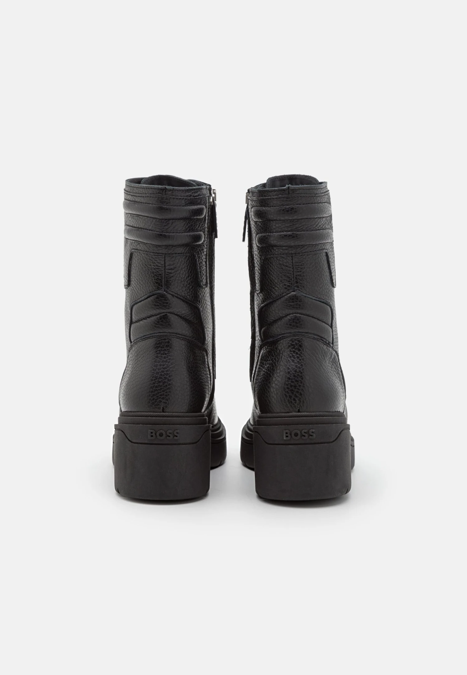 Boss Carol Laceup - Enkellaarsjes Met Plateauzool - Black 4 Boss Carol Laceup - Enkellaarsjes Met Plateauzool - Black - Afbeelding 4