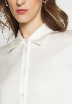 Boss Benea Silk Mix - Overhemdblouse - Open White -Sneaker 6f172a5497b248acbb6efcf2148290e0