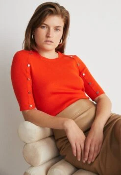 Boss Famistosa - T-Shirt Print - Bright Orange