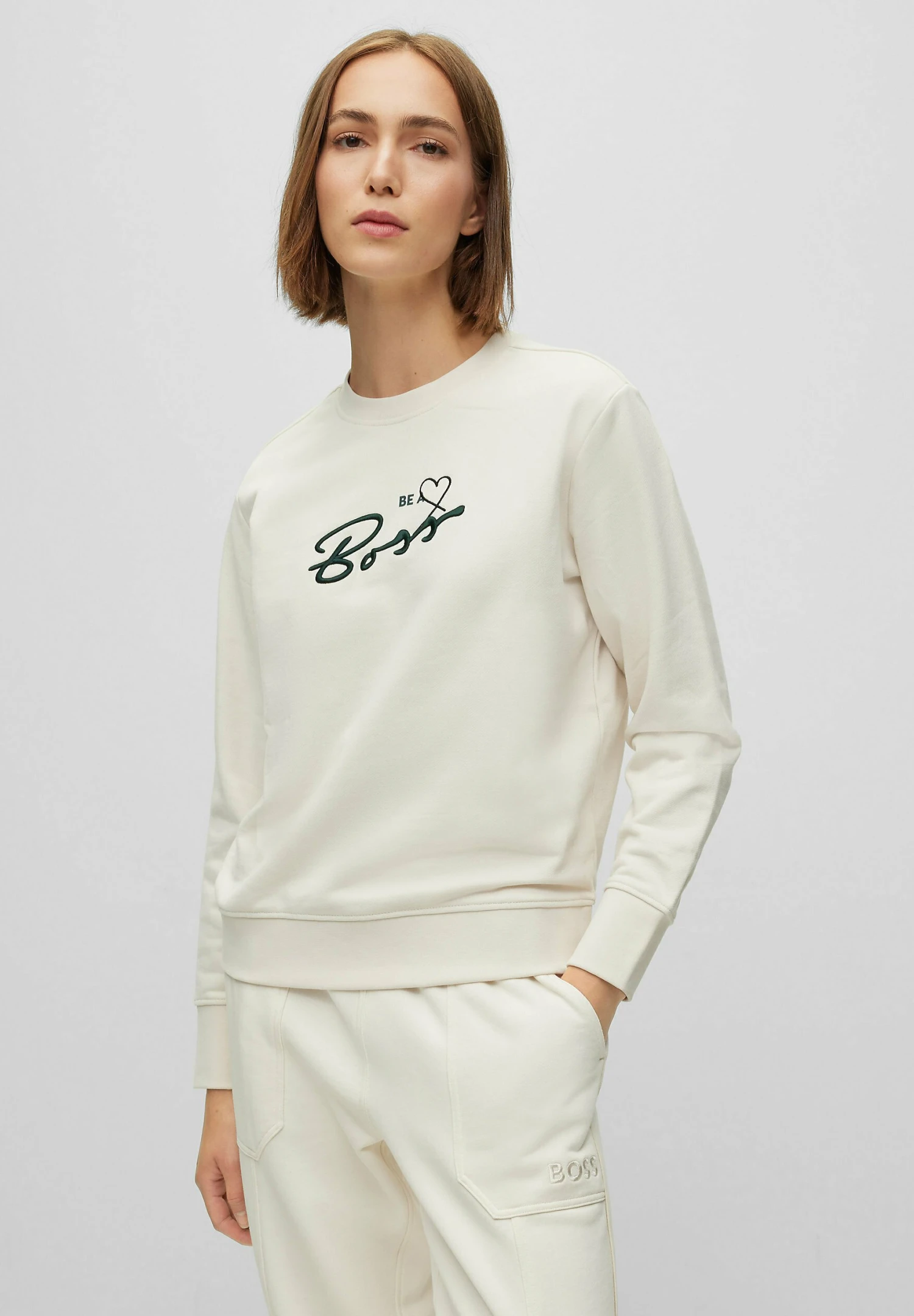 C Elaboss Motive In - Sweater - Natural Eighteen 1 C Elaboss Motive In - Sweater - Natural Eighteen