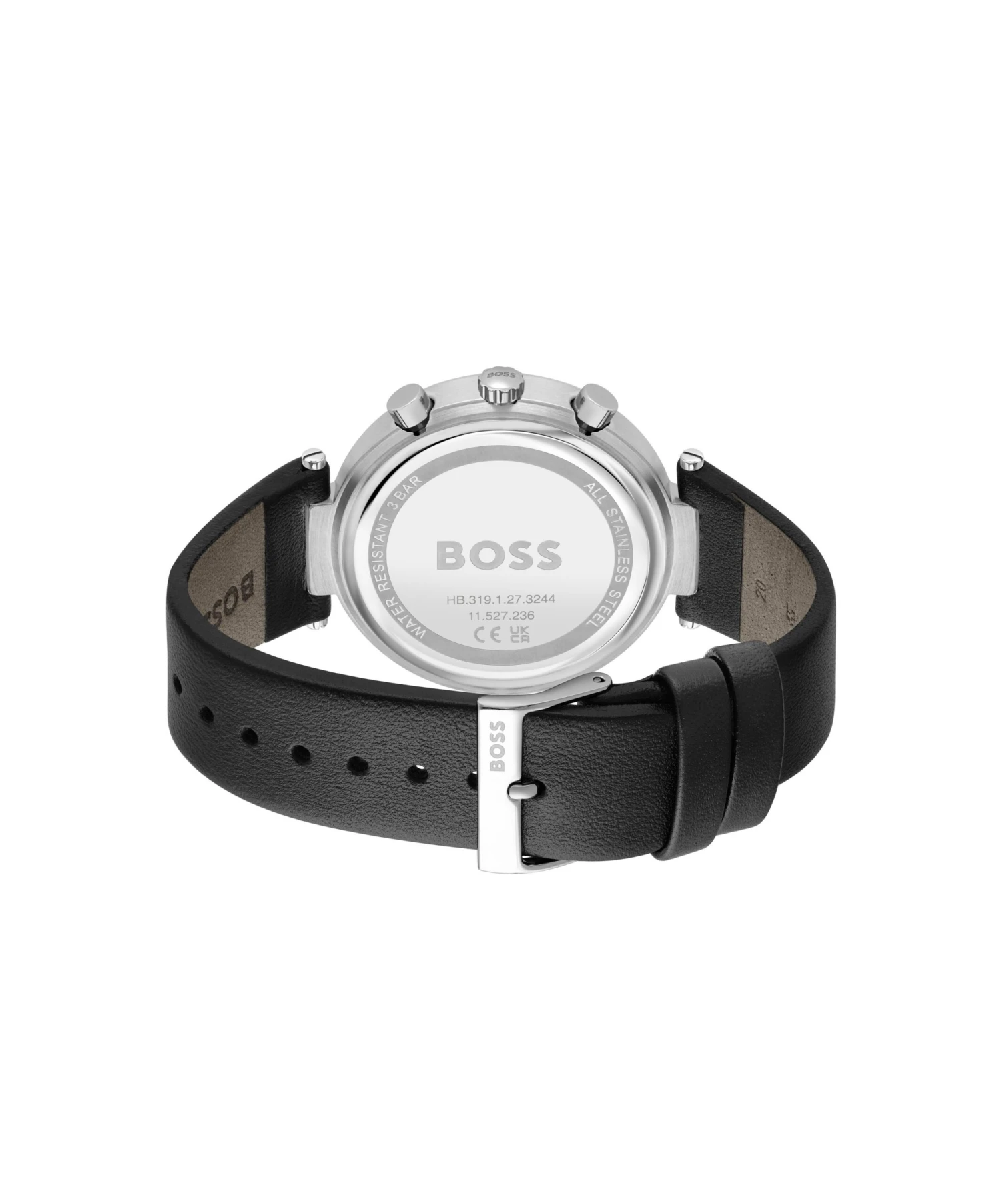 Boss 39Mm Multi 3Bar Ss Case Dial Strap - Chronograaf - Black 2 Boss 39Mm Multi 3Bar Ss Case Dial Strap - Chronograaf - Black - Afbeelding 2