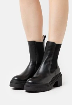 Boss Carol Chelsea - Enkellaarsjes Met Plateauzool - Black