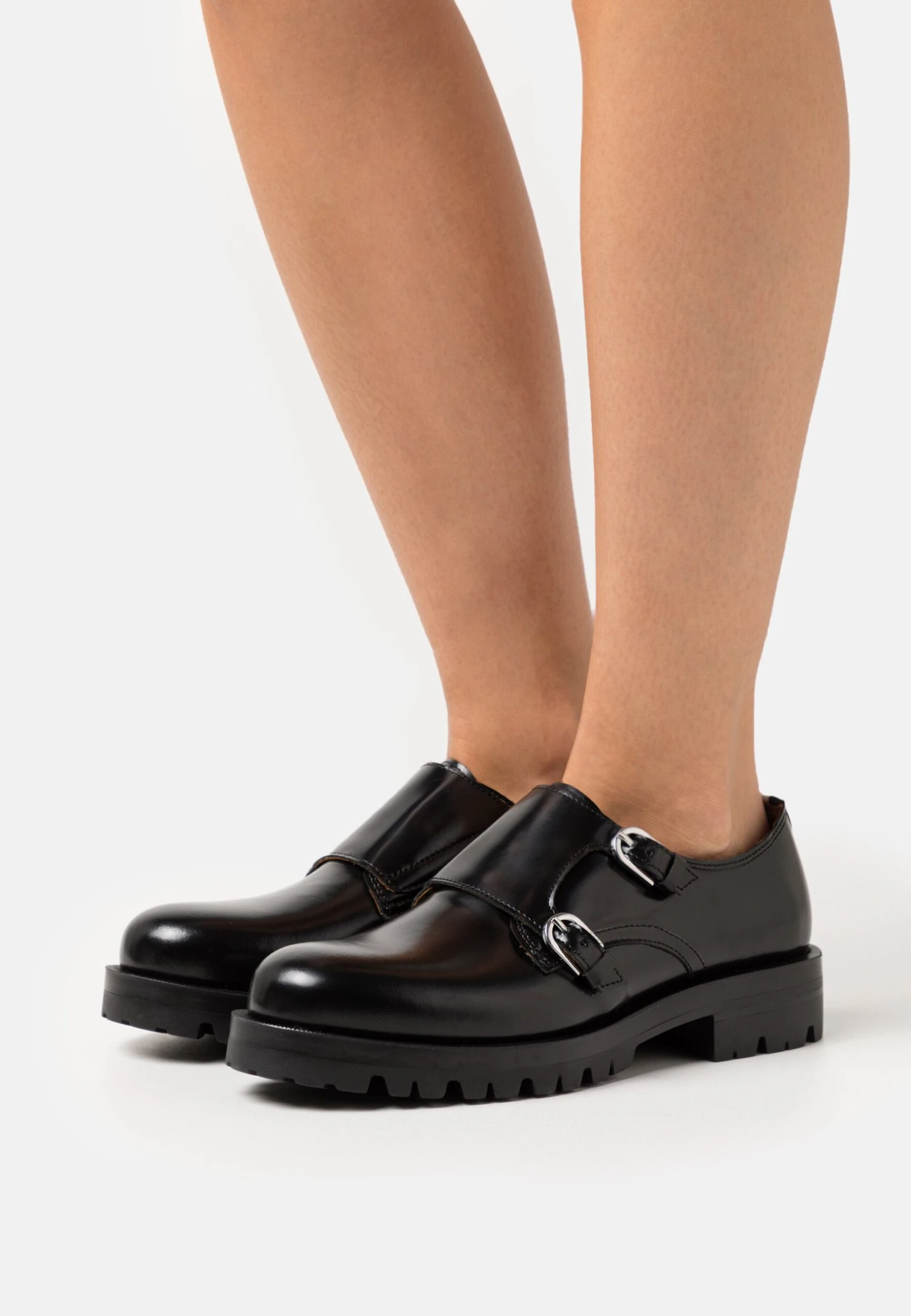 Boss Helen Double Monk- Instappers - Black 1 Boss Helen Double Monk- Instappers - Black