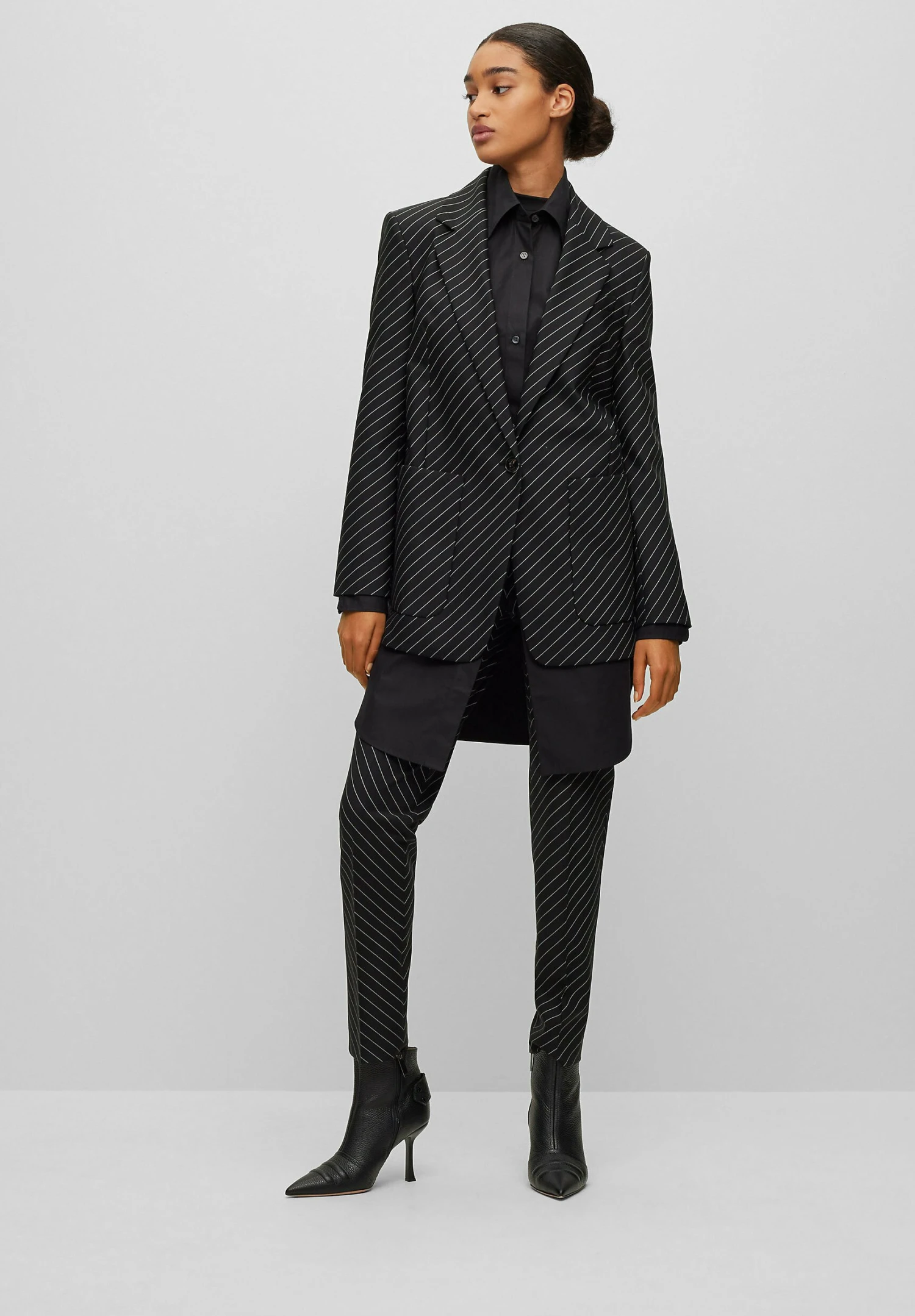 Boss Tamata1 - Chino - Black One 2 Boss Tamata1 - Chino - Black One - Afbeelding 2