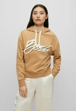 Boss Ecaisy Logo - Hoodie - Beige