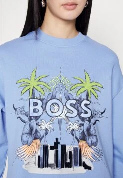 Boss Sweater - Open Blue -Sneaker 90a26eb032574a1f994e20624b094d3d