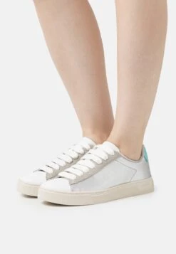 Boss Rhys Tenn Pumt - Sneakers Laag - Silver