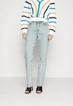 Boss Straight Leg Jeans - Light Pastel Blue