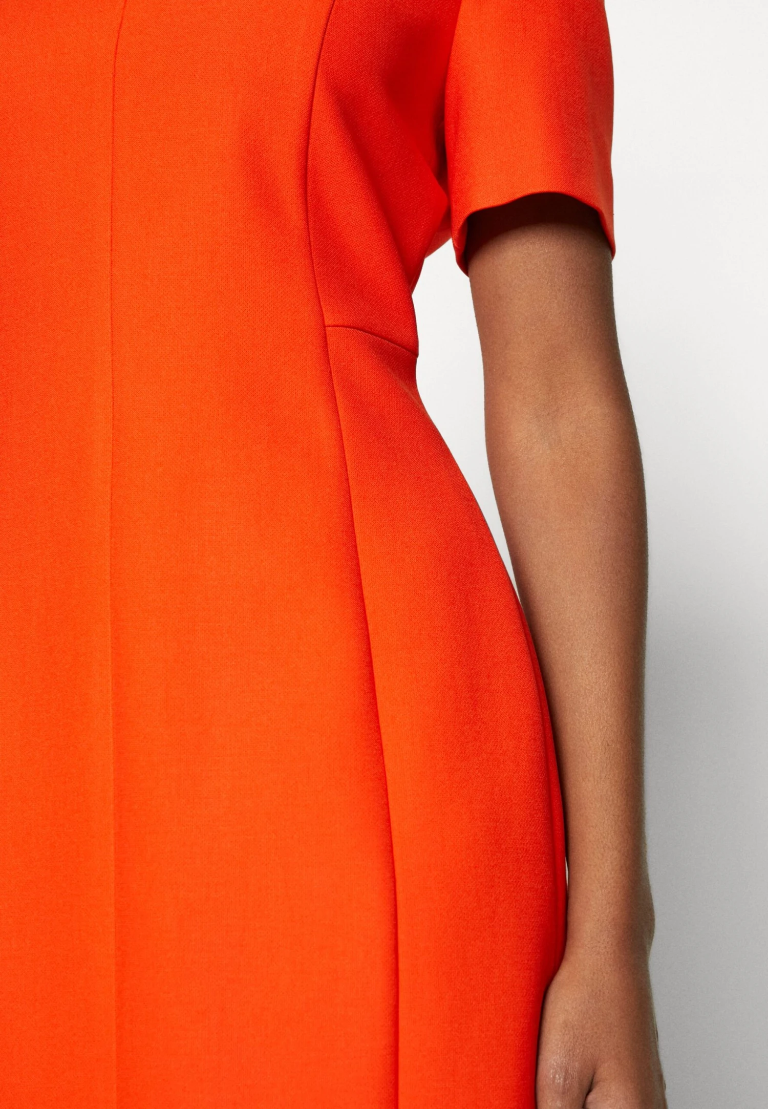 Boss Damaisa - Etui-Jurk - Bright Orange 8 Boss Damaisa - Etui-Jurk - Bright Orange - Afbeelding 8