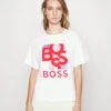 Boss Ekrisp Boxed - T-Shirt Print - White
