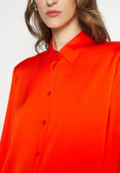 Boss Benea Silk Mix - Overhemdblouse - Bright Orange -Sneaker 99049620f5a34eff83c7ed457b13982c