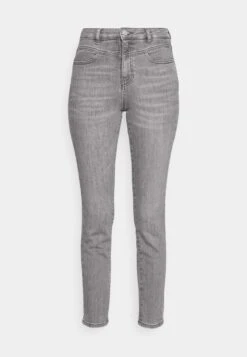 Boss Skinny Crop - Straight Leg Jeans - Silver -Sneaker 9fc4bae004a4412ea822fd5f058214cb